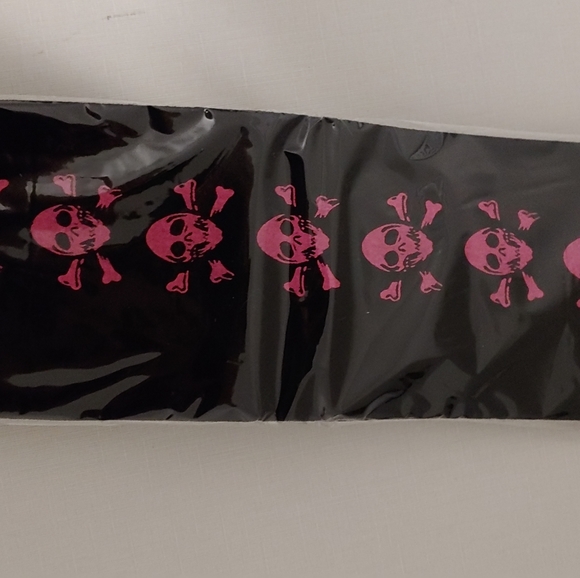 Pink skull tights - Picture 1 of 2